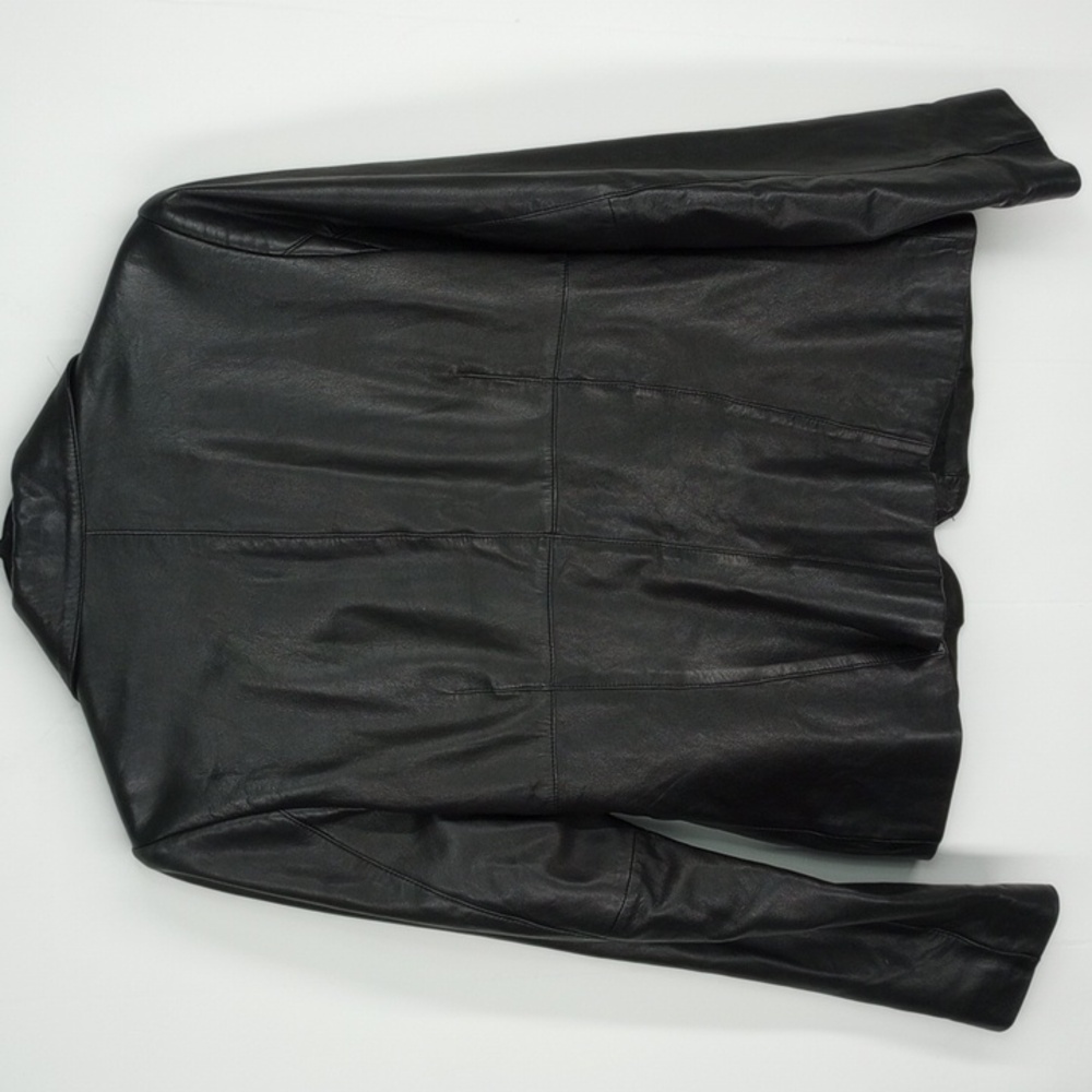 Frenchi Lamb Skin Leather Jacket Blazer Size Large - Picture 9 of 10